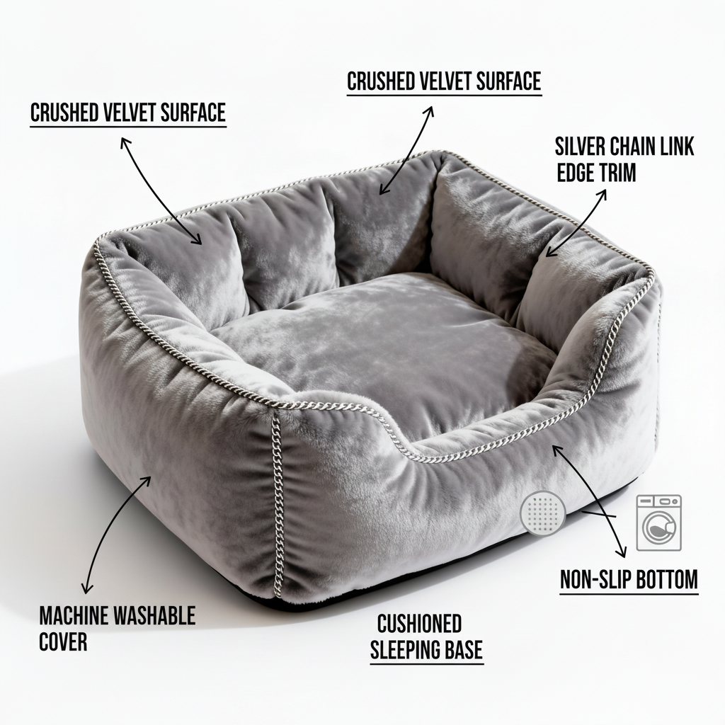 VelvetThrone feature infographic on light gray background