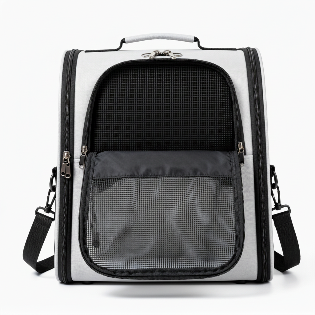 PawVenture Pro Pet Carrier Backpack on white background