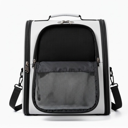PawVenture Pro Pet Carrier Backpack on white background