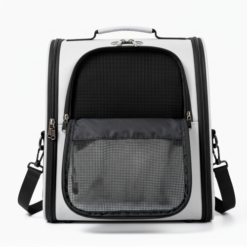 PawVenture Pro Pet Carrier Backpack on white background