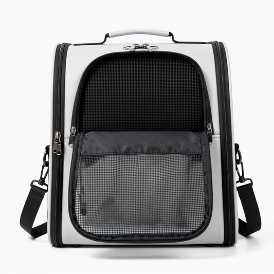 PawVenture Pro Pet Carrier Backpack on white background
